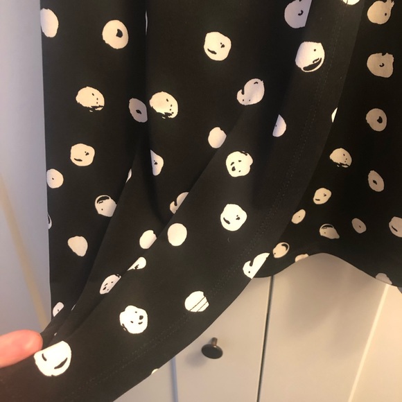 Lane Bryant Black / White Shirt - Picture 3 of 5